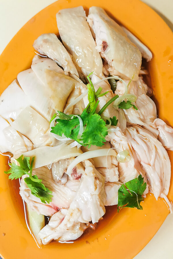 Wah Yuen Porridge at Telok Blangah Food Centre - Steamed Chicken