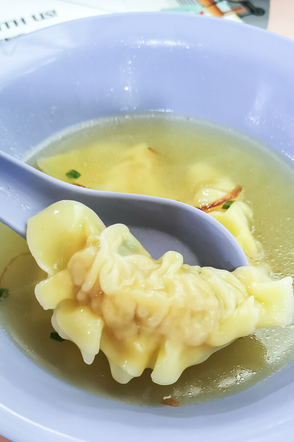 Hong Chong Wanton Noodle at Ang Mo Kio Central Food Centre - Dumpling