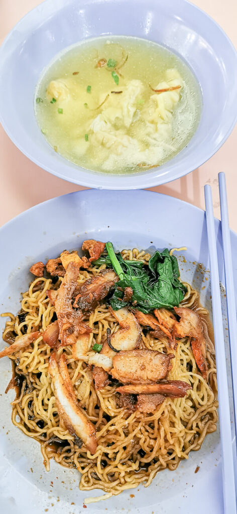 Hong Chong Wanton Noodle at Ang Mo Kio Central Food Centre - Wanton Noodle (2)